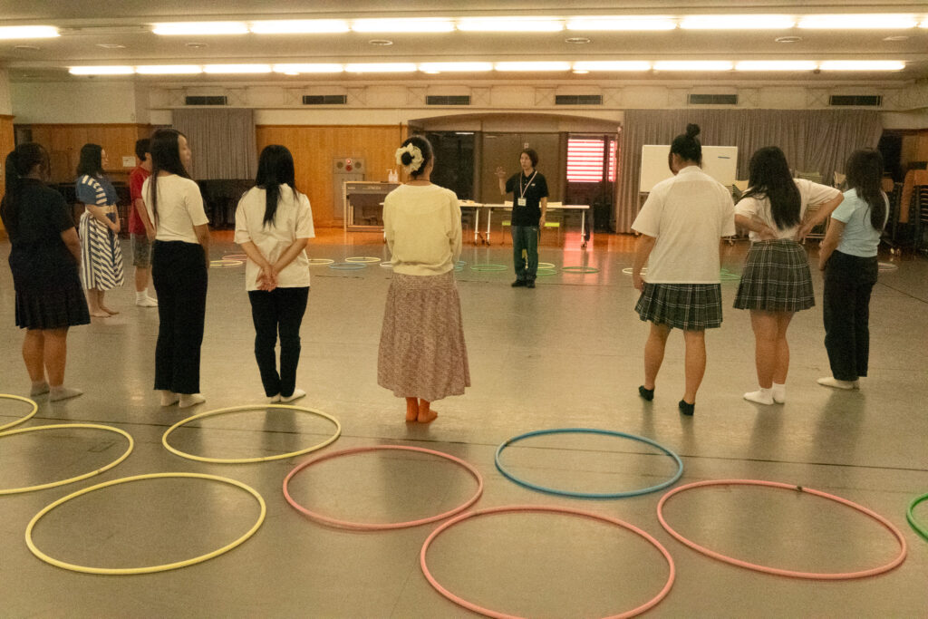 体験授業　伝承あそび